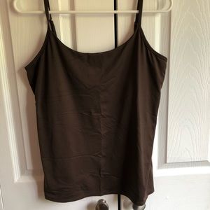 ⭐️2/$12⭐️Brown NY&Co Spandex Layering Cami